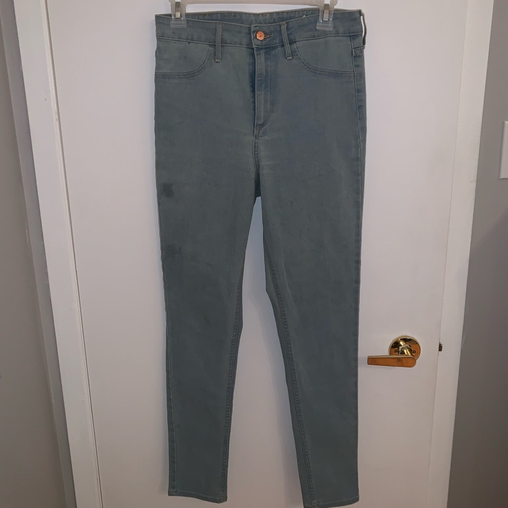 [29]👖H&M skinny high waist ankle jeans